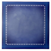 Scottish Blue Fliese (Vorderseite)