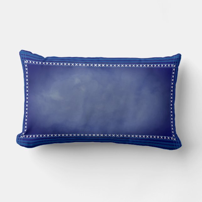 Scottish Blue Lendenkissen (Vorderseite)