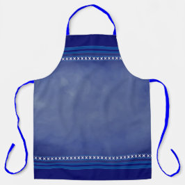 Scottish Blue Schürze