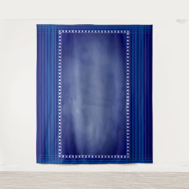 Scottish Blue Wandteppich