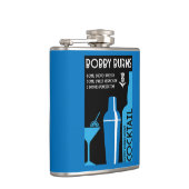 Scottish Bobby Burns Whiskey Cocktail Flachmann (Rechts)