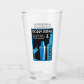 Scottish Bobby Burns Whiskey Cocktail Glas (Rückseite)