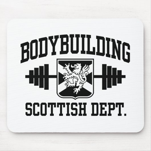 Scottish Bodybuilder Mousepad (Vorne)