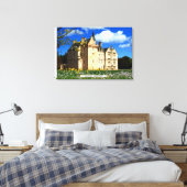 Scottish Brodie Clan's Morayshire Castle Leinwanddruck (Insitu (Schlafzimmer))