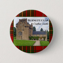 Scottish Burnett Clan Crathes Castle Garden Foto Button