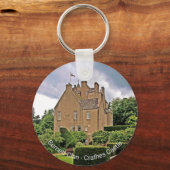 Scottish Burnett Clans Crathes Castle Schlüsselanh Schlüsselanhänger (Vorderseite)