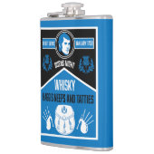 Scottish Burns Night Flachmann (Links)