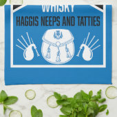 Scottish Burns Night Geschirrtuch (Gefaltet)