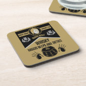 Scottish Burns Night Getränkeuntersetzer (Linke Seite)