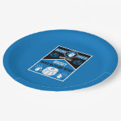 Scottish Burns Night Pappteller (Schrägansicht)