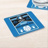 Scottish Burns Night Rechteckiger Pappuntersetzer (angewinkelt)