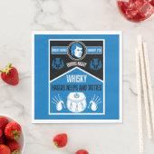 Scottish Burns Night Serviette (Beispiel)