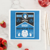 Scottish Burns Night Serviette (Beispiel)