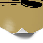 Scottish Burns Night Supper Poster (Ecke)