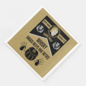 Scottish Burns Night Supper Serviette (Ecke)