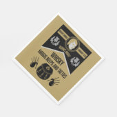 Scottish Burns Night Supper Serviette (Ecke)