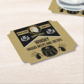 Scottish Burns Night Untersetzer (angewinkelt)