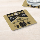 Scottish Burns Night Untersetzer (angewinkelt)