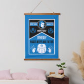 Scottish Burns Night Wandteppich Mit Holzrahmen (Schlafzimmer)