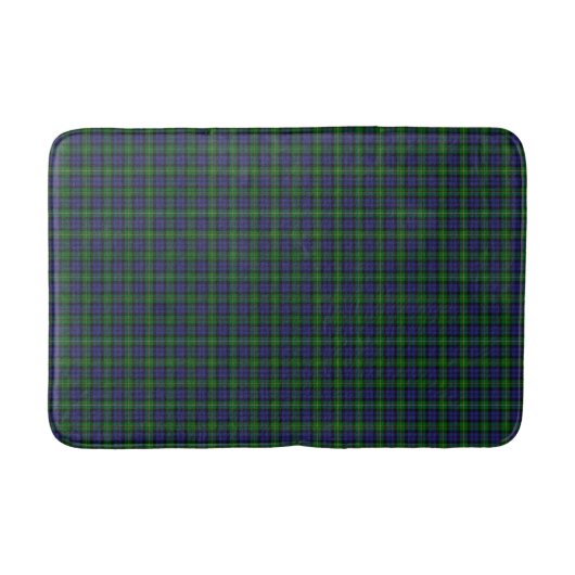 Scottish Campbell Family Tartan Pattern Badematte (Vorderseite)