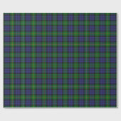 Scottish Campbell Family Tartan Pattern Geschenkpapier (Flach)