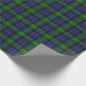 Scottish Campbell Family Tartan Pattern Geschenkpapier (Ecke)