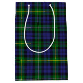Scottish Campbell Family Tartan Pattern Mittlere Geschenktüte (Vorderseite)