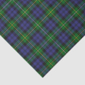 Scottish Campbell Family Tartan Pattern Seidenpapier (Detail)