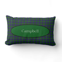 Scottish Campbell Family Tartan Personalisiert