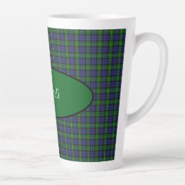Scottish Campbell Family Tartan Personalisiert Milchtasse