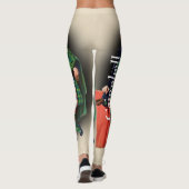 Scottish Campbell Tartan By R. R. McIan Leggings (Rückseite)