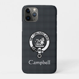 Scottish Campbell Wappen Abzeichen & Tartan Case-Mate iPhone Hülle
