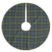 Scottish-CampbellTartan kariert Polyester Weihnachtsbaumdecke (Vorderseite)