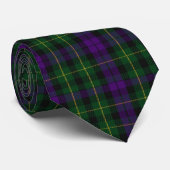 Scottish Clan Abercrombie Tartan Kariertes Muster Krawatte (Gerollt)