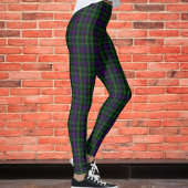 Scottish Clan Abercrombie Tartan Kariertes Muster Leggings