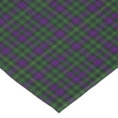 Scottish Clan Abercrombie Tartan Tischdecke (Schrägansicht)