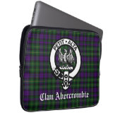 Scottish Clan Abercrombie Wappen & Tartan Laptopschutzhülle (Vorne Rechts)