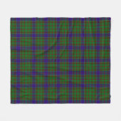 Scottish Clan Adams Tartan Kariert Fleecedecke (Vorderseite (Horizontal))