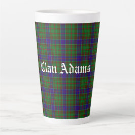 Scottish Clan Adams Tartan Milchtasse