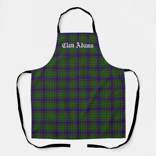 Scottish Clan Adams Tartan Schürze (Vorderseite)