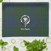 Scottish Clan Agnew Tartan Wappen Geschirrtuch (Gefaltet)