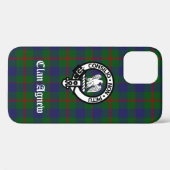 Scottish Clan Agnew Wappen & Tartan Case-Mate iPhone Hülle (Rückseite (Horizontal))