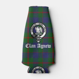 Scottish Clan Agnew Wappen & Tartan Flaschenkühler