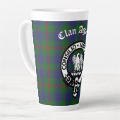 Scottish Clan Agnew Wappen & Tartan Milchtasse (Linke Ecke)