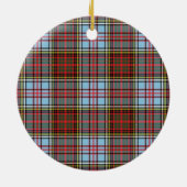 Scottish Clan Anderson Ancient Tartan und Wappen Keramik Ornament (Hinten)