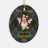 Scottish Clan Anderson Christmas Ornament (Rechts)