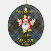 Scottish Clan Anderson Christmas Ornament (Links)