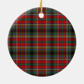 Scottish Clan Anderson of Arbrake Tartan and Wappe Keramik Ornament (Hinten)