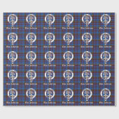 Scottish Clan Anderson Wappen & Tartan Geschenkpapier (Flach)