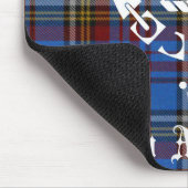 Scottish Clan Anderson Wappen & Tartan Mousepad (Ecke)